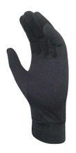 Chiba Fahrrad Unterziehandschuhe Merinohandschuh schwarz - 1 Paar